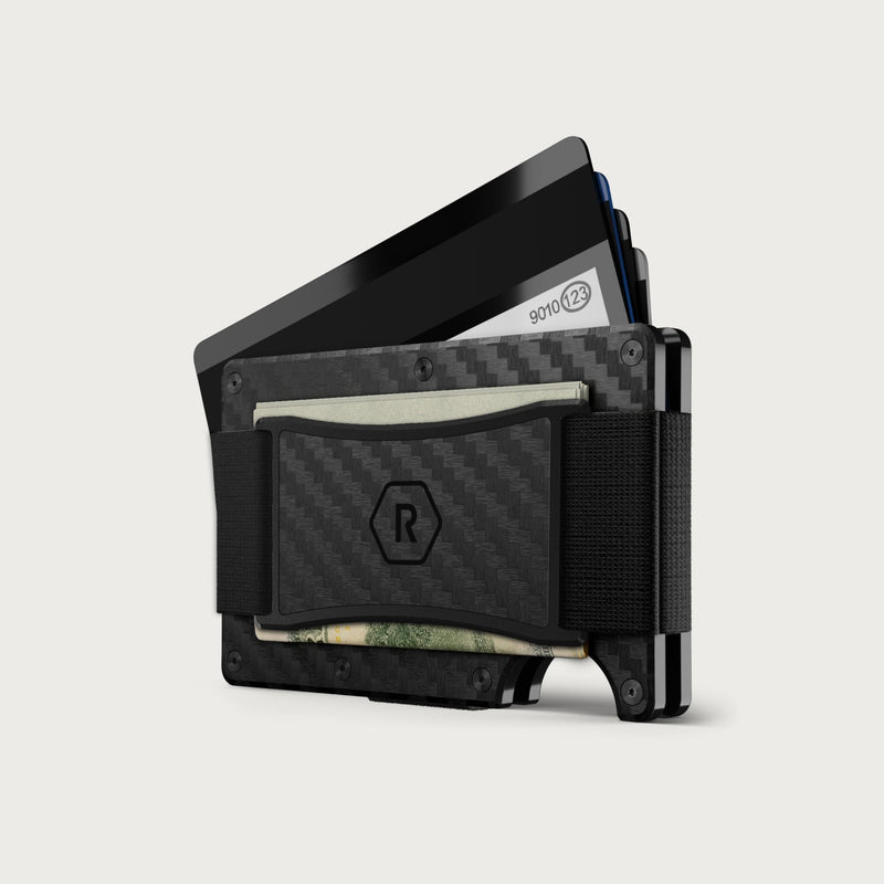 Ridge Wallet + Power Bank - Carbon Fiber 3K + Matte Black — image 2