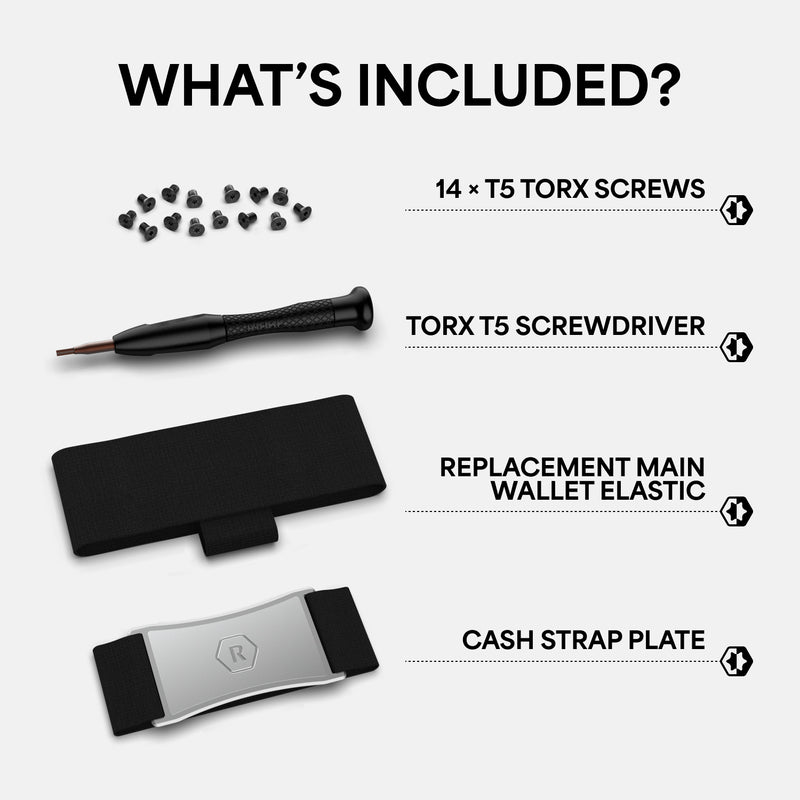 Cash Strap Set - Silver