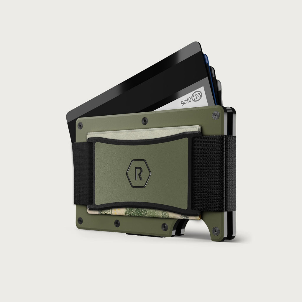 Aluminum Matte Olive Green Wallet | The Ridge – Ridge UK