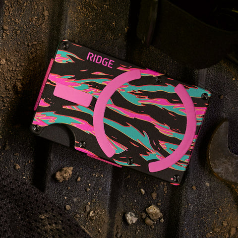 Ridge Wallet for MagSafe - Neon Tiger | NO NEUTRAL GROUND – Ridge UK