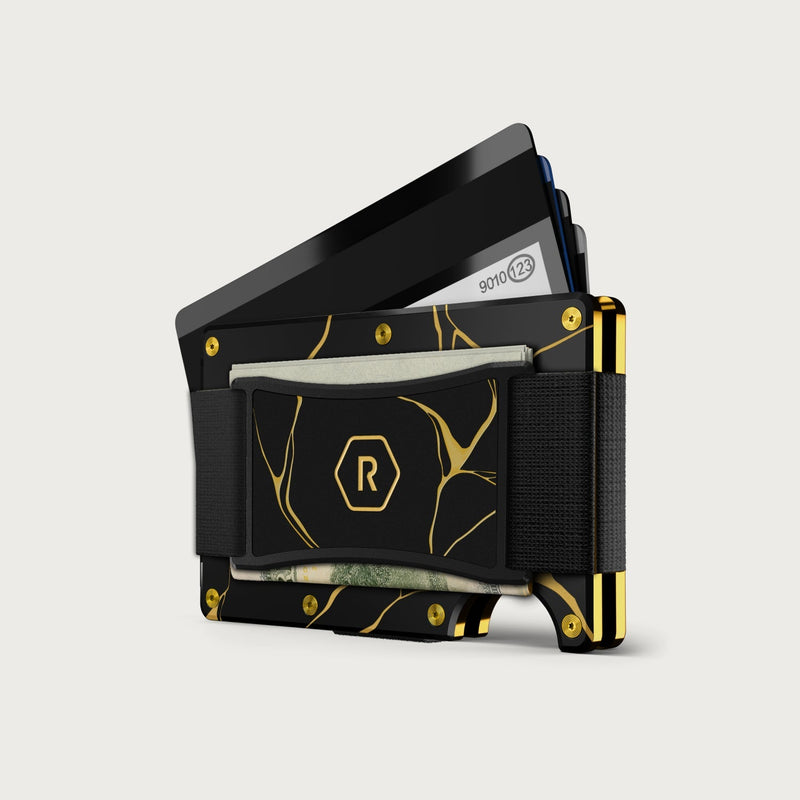 Ridge Wallet + Power Bank + KeyCase - Kintsugi - Black + Matte Black + Kintsugi - Black — image 2